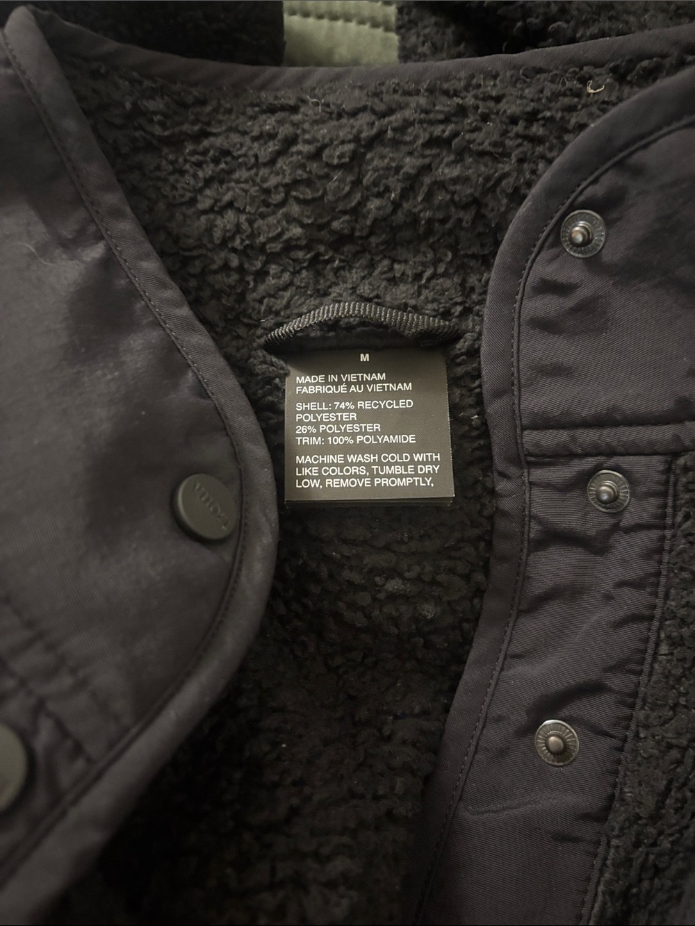 Vuori cozy Sherpa popover - Picture 4 of 4